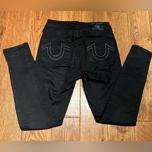 True Religion Jenny Curvy Skinny Jean Size 27